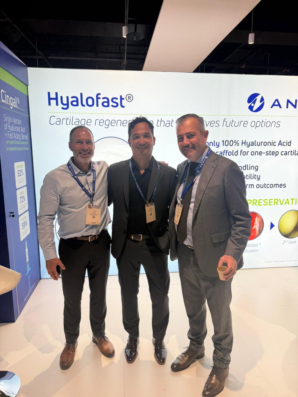 Assis Implant en la Hyalofast MasterClass de Frankfurt